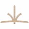 Ekena Millwork Davenport Smooth Timber Gable Bracket, Douglas Fir, 96"W x 60"H x 3 1/2"D x 5 1/2"F, 15/12 Pitch GBW096X60X0406DAV00SDF - alternate 1